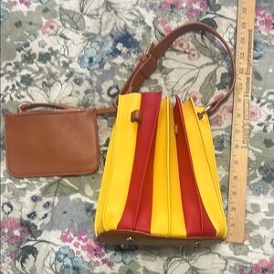 NWOT Colorful Striped Women's Bag